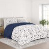 Plendia Forget Me Not Reversible Down-Alternative Comforter Set