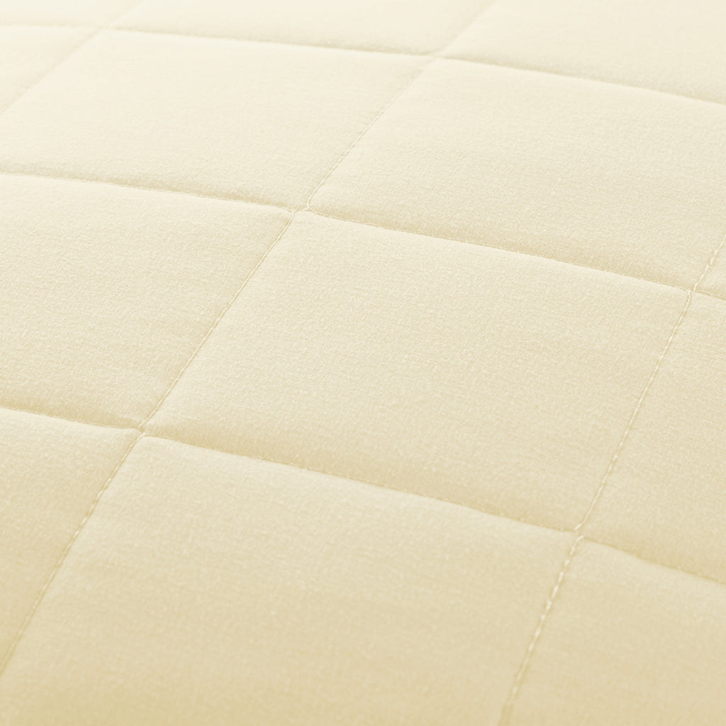 3-Piece Square Quilted Coverlet Set