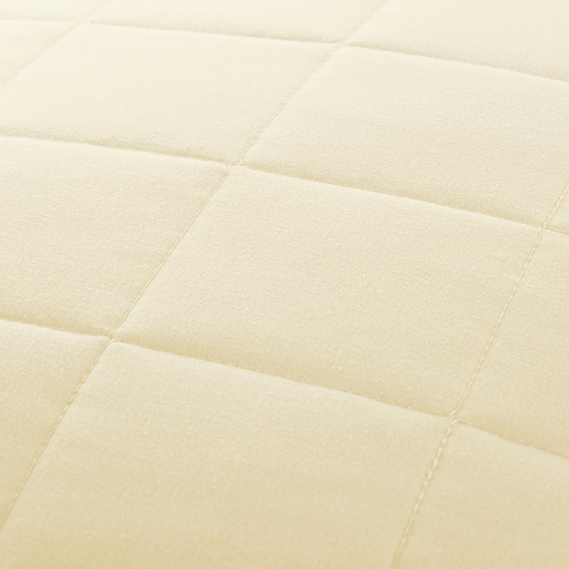 3-Piece Square Quilted Coverlet Set